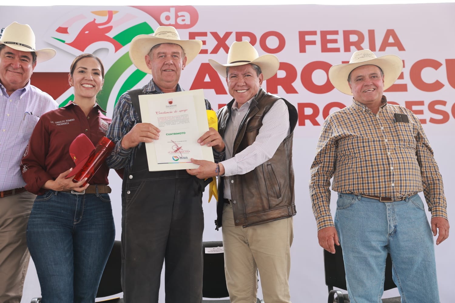 REALIZA DAVID MONREAL EXPO FERIA AGROPECUARIA DEL PROGRESO 2026 CON DERRAMA DE 150 MILLONES DE PESOS