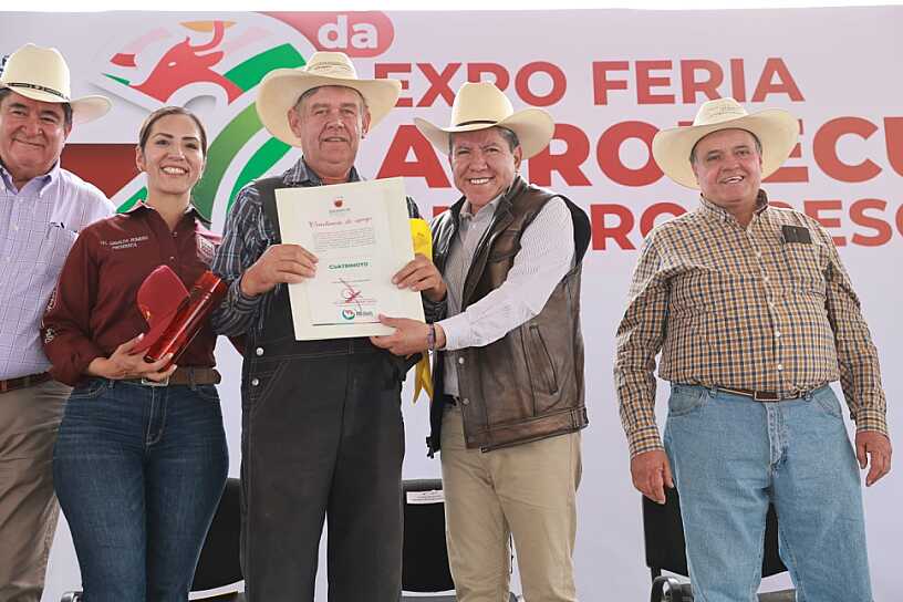 REALIZA DAVID MONREAL EXPO FERIA AGROPECUARIA DEL PROGRESO 2026 CON DERRAMA DE 150 MILLONES DE PESOS