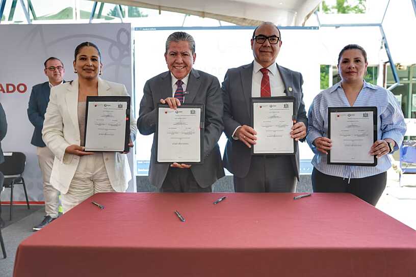FORTALECEN INFRAESTRUCTURA EDUCATIVA DAVID MONREAL ÁVILA Y LA UAZ
