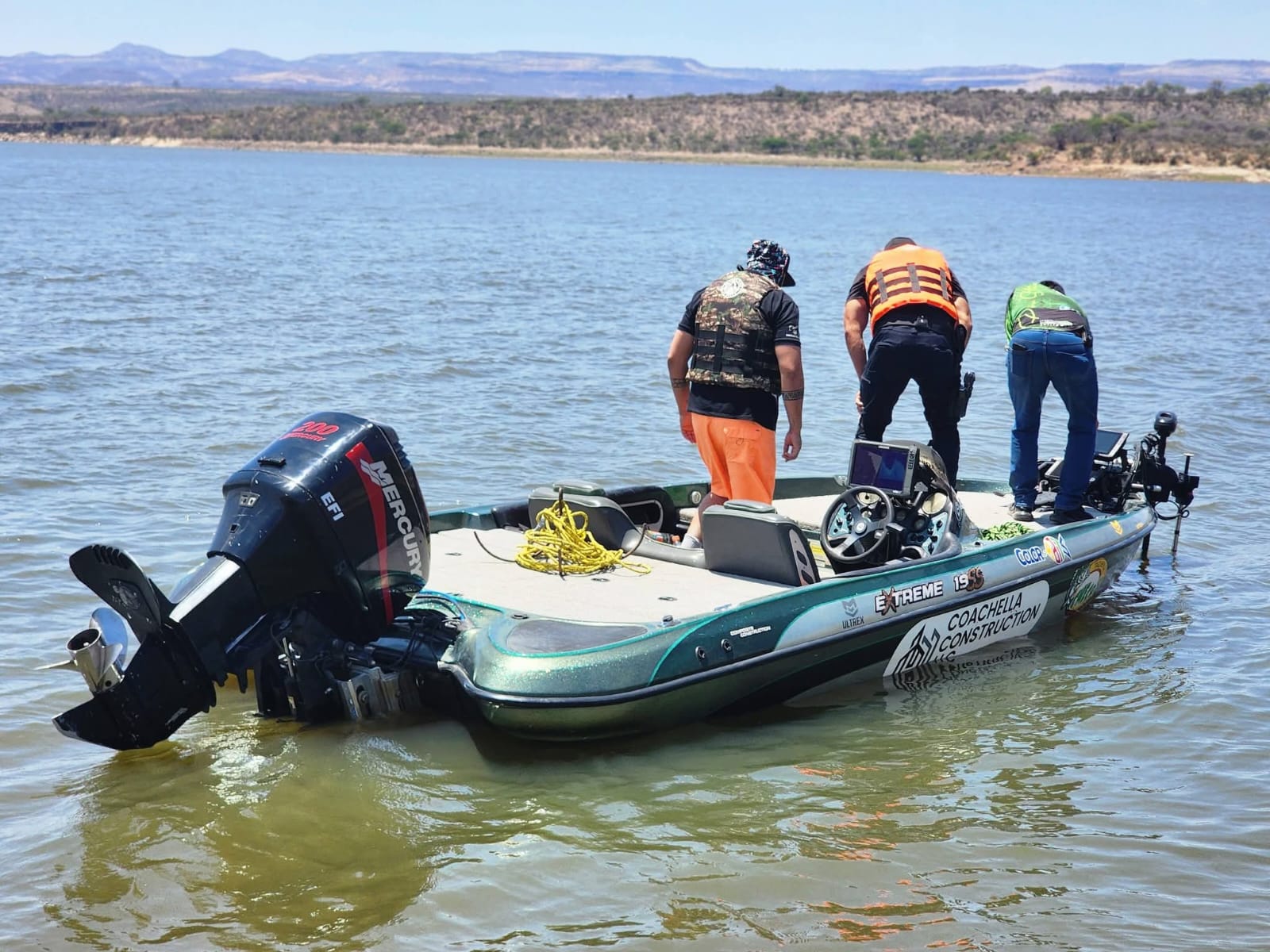 DESPLIEGAN OPERATIVO DE BÚSQUEDA EN LA PRESA "EXCAME" DE TEPECHITLÁN   