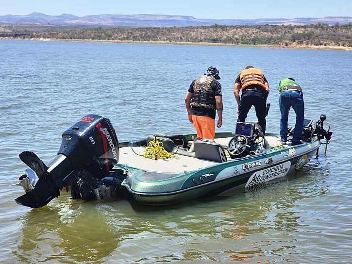 DESPLIEGAN OPERATIVO DE BÚSQUEDA EN LA PRESA "EXCAME" DE TEPECHITLÁN   