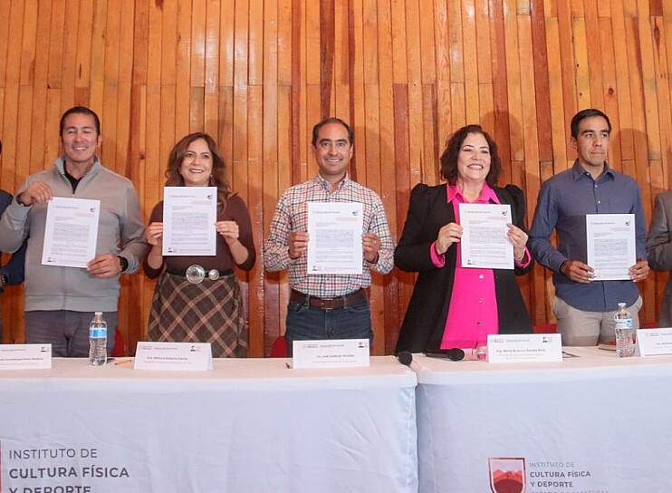 FORTALECE PEPE SALDÍVAR INFRAESTRUCTURA DEPORTIVA CON CONVENIO SEDATU