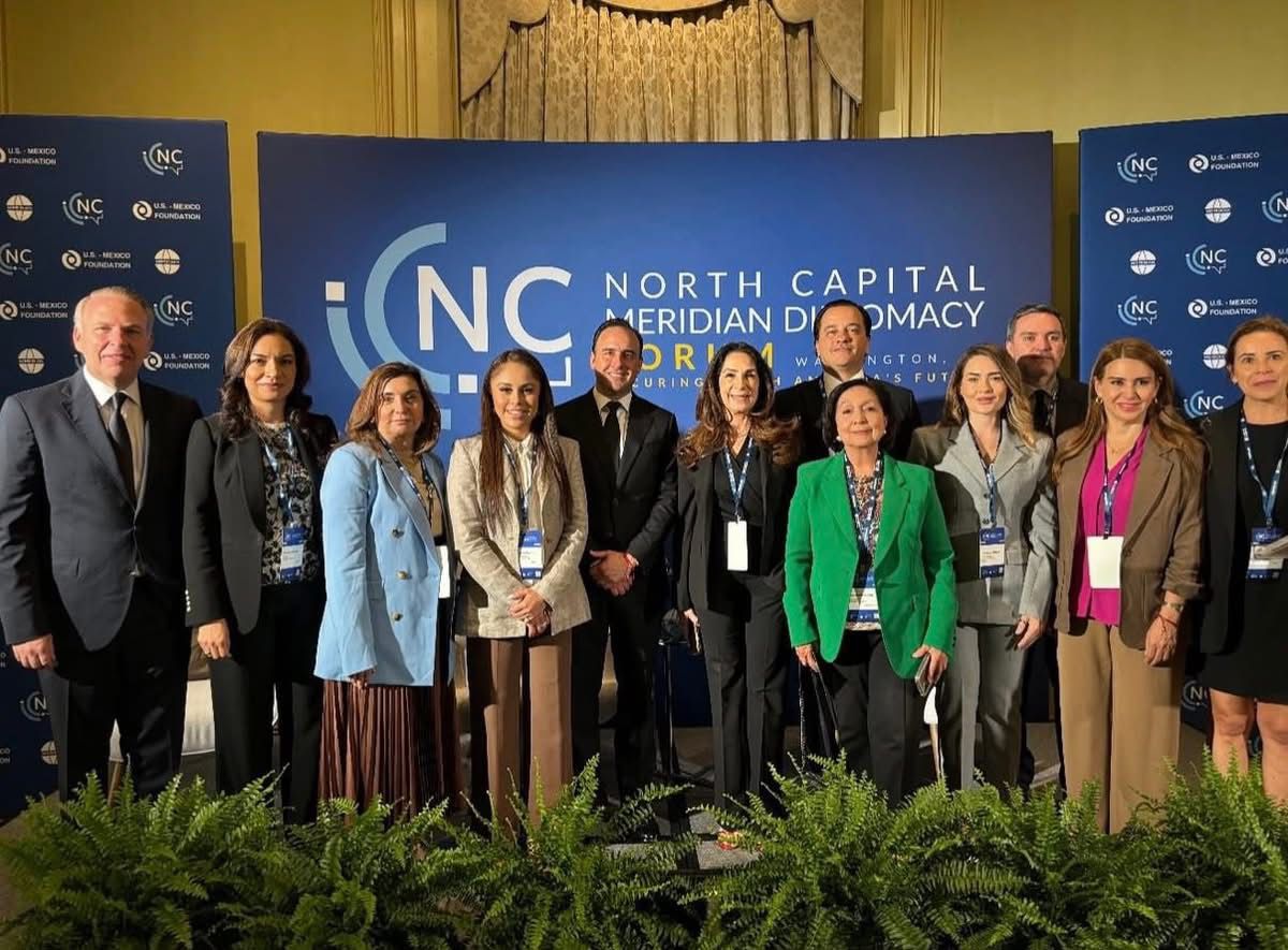 PARTICIPA AMALIA GARCÍA EN DIÁLOGO BILATERAL EN WASHINGTON PARA FORTALECER LA RELACIÓN MÉXICO-EU