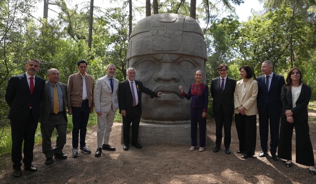 VISITA SHEINBAUM CENTRO DE SUPERCÓMPUTO EN BARCELONA PARA IMPULSAR PROYECTO COATLICUE
