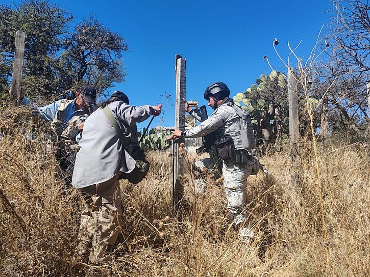 Realizan búsqueda de personas en vida y en campo en La Zacatecana y Las Mangas