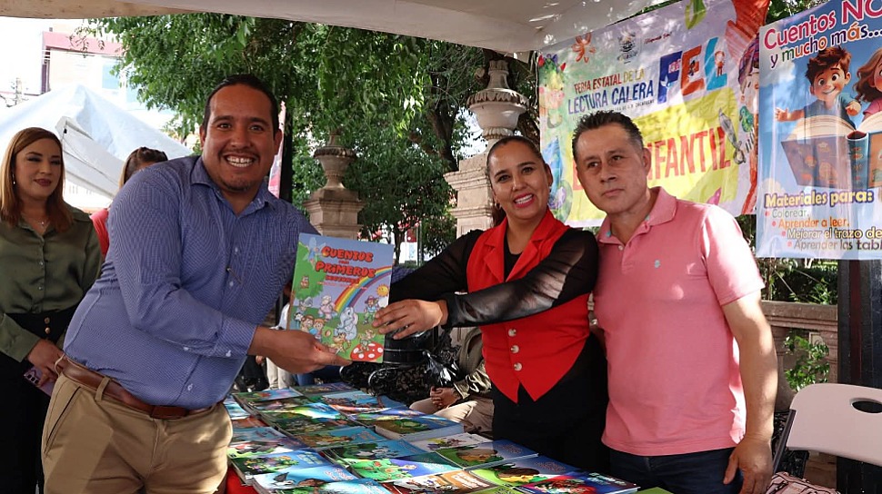 INAUGURA MIGUEL MURILLO LA FERIA ESTATAL DE LA LECTURA CALERA 2026
