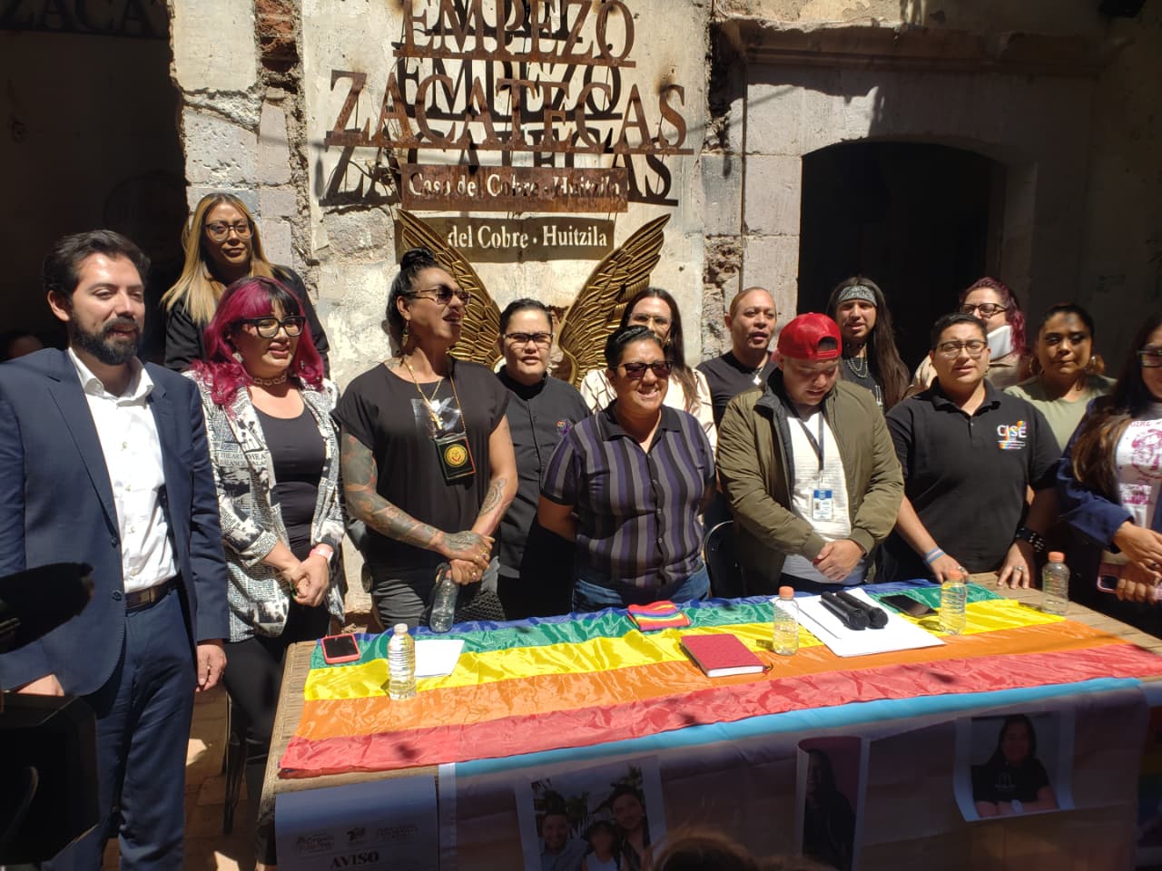  EXIGEN JUSTICIA Y EDUCACIÓN INCLUSIVA EN MARCHA LGBTTTIQ+ EN ZACATECAS