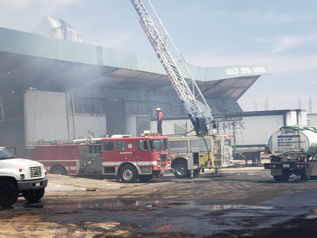 ESTALLA CONFLICTO AGRÍCOLA Y CONSUME INCENDIO BODEGA FEDERAL EN ZACATECAS 