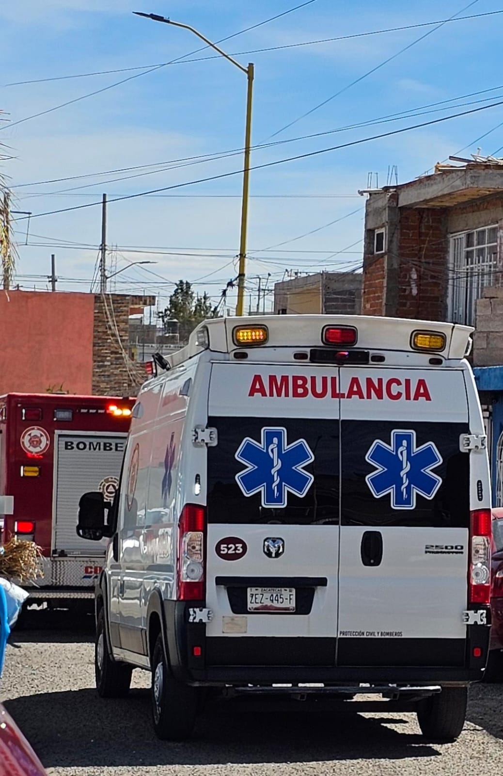 FALLECE ADULTO MAYOR TRAS DESVANECERSE EN LA COLONIA MIGUEL HIDALGO