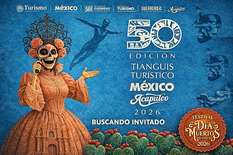 PRESENTARÁ ZACATECAS FESTIVAL DE MUERTOS EN TIANGUIS TURÍSTICO