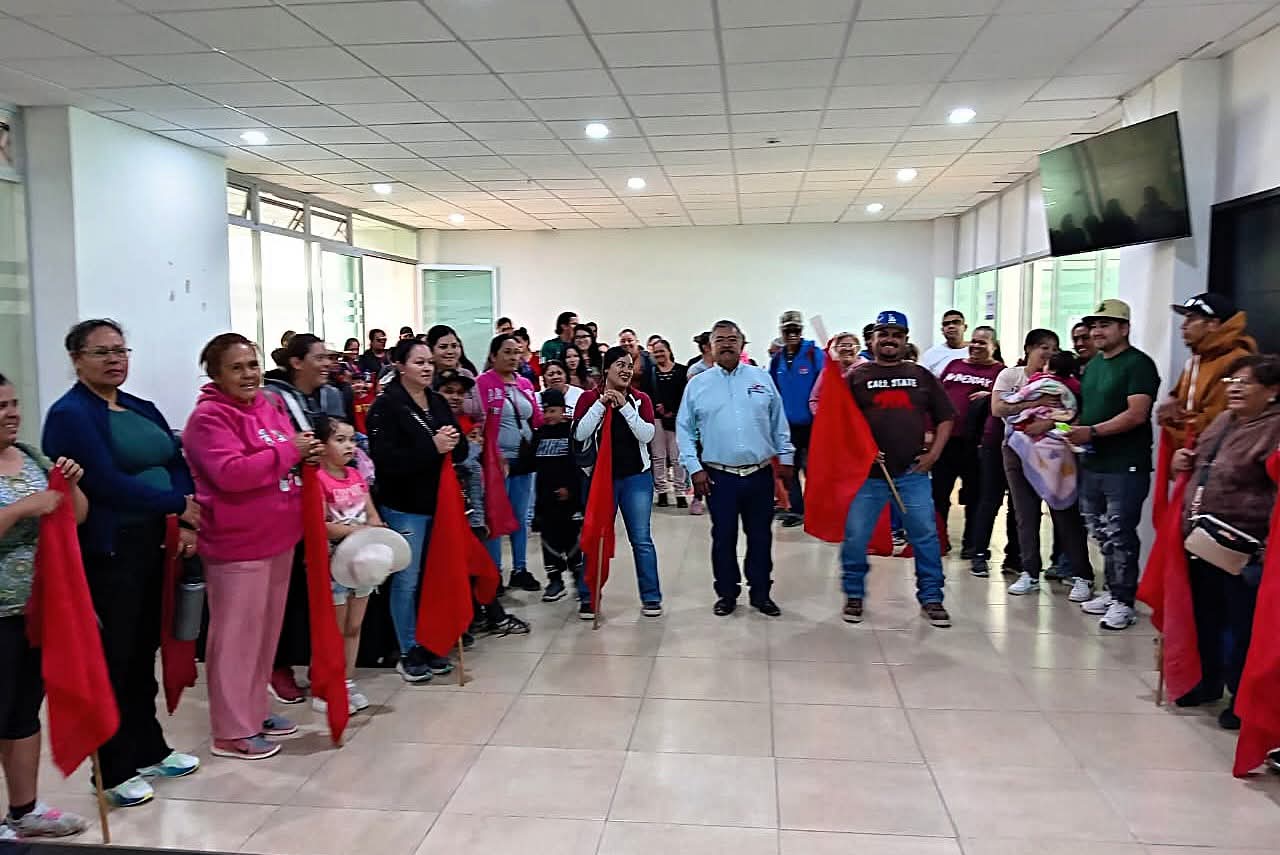 EXIGEN LÍDERES ANTORCHISTAS DE FRESNILLO CUMPLIMIENTO DE DEMANDAS AL GOBIERNO MUNICIPAL