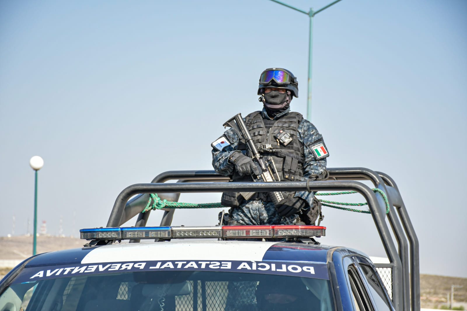 REFUERZAN FUERZAS DE SEGURIDAD OPERATIVO TRAS AGRESIÓN EN PINOS