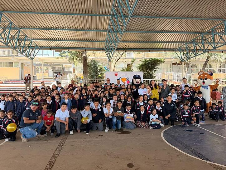 PARTICIPA PRIMARIA RAMÓN LÓPEZ VELARDE EN JORNADAS DE PAZ Y PROGRESO