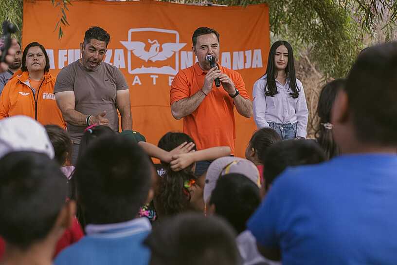PROMUEVE MC ACTIVIDADES PARA NIÑEZ EN LOCALIDAD BENITO JUÁREZ