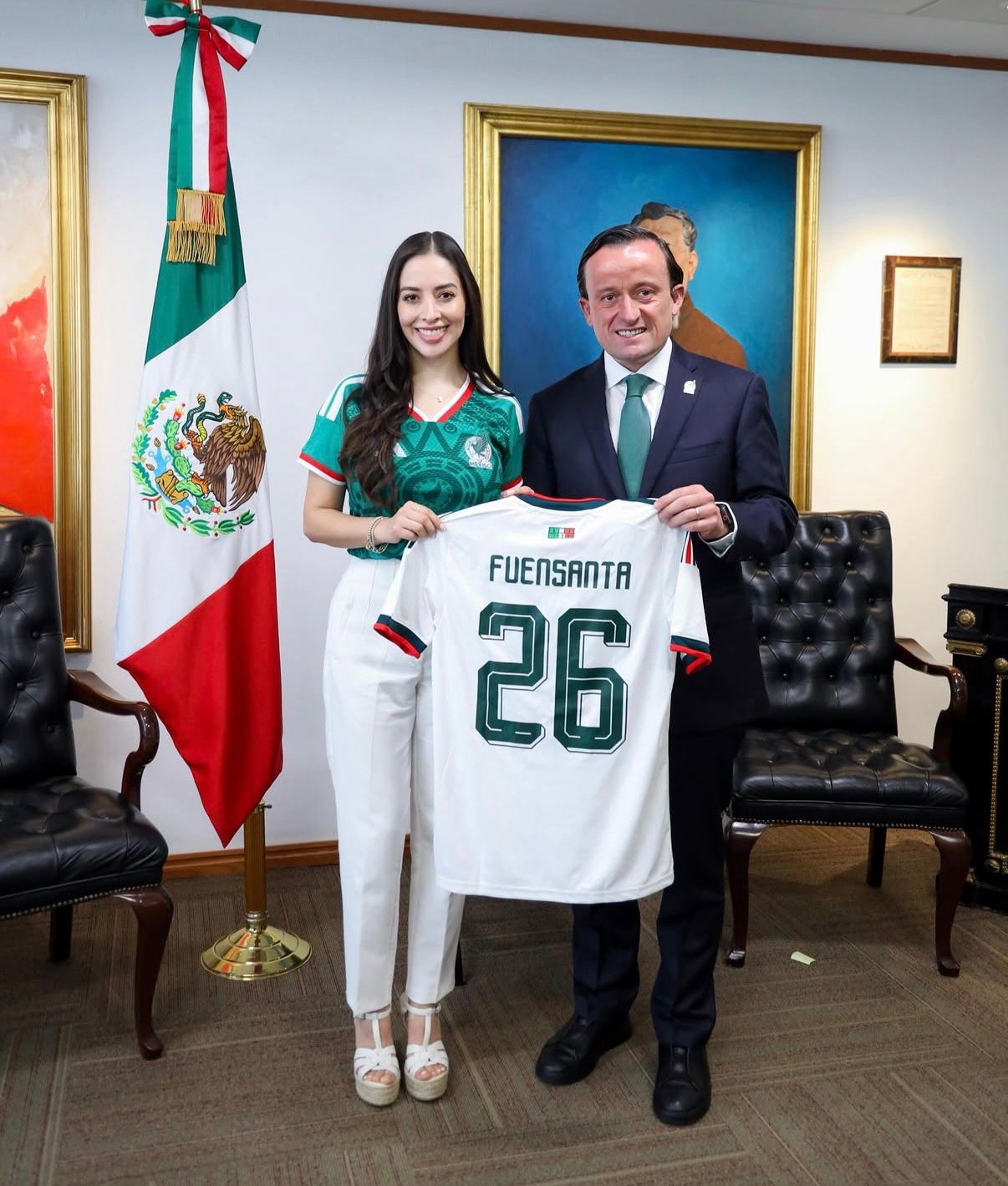 - Fuensanta, tú ya estás seleccionada para el 27