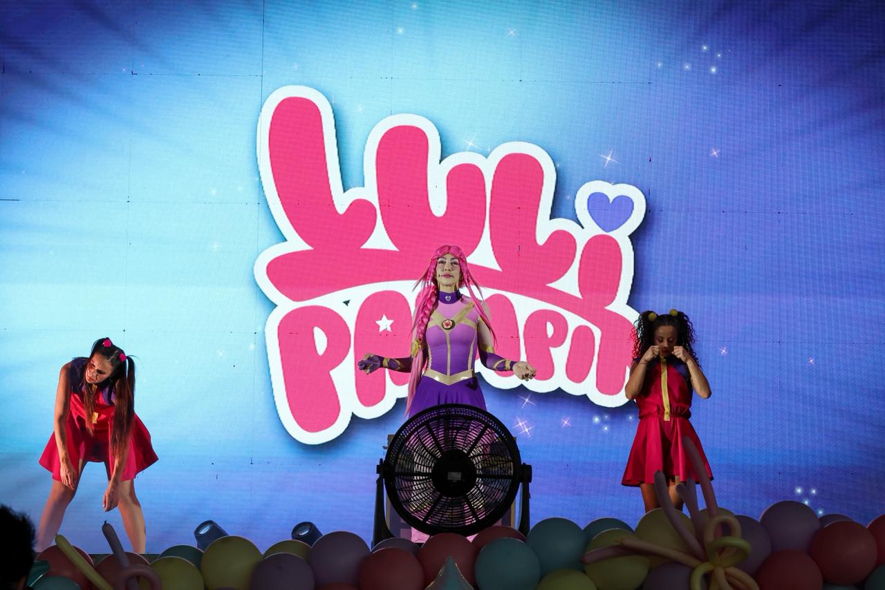 UN FESTIVAL DE ALEGRÍA EN ZACATECAS PARA LAS NIÑAS Y LOS NIÑOS: LULI PAMPÍN HIZO VIBRAR A LAS FAMILIAS
