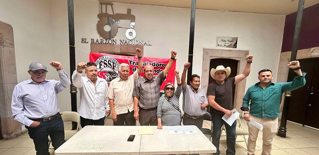 EXIGE FRENTE SOCIAL POR LA SOBERANÍA POPULAR ZACATECAS TRANSFORMACIONES ECONÓMICAS Y SOCIALES EN EL DÍA INTERNACIONAL DEL TRABAJO
