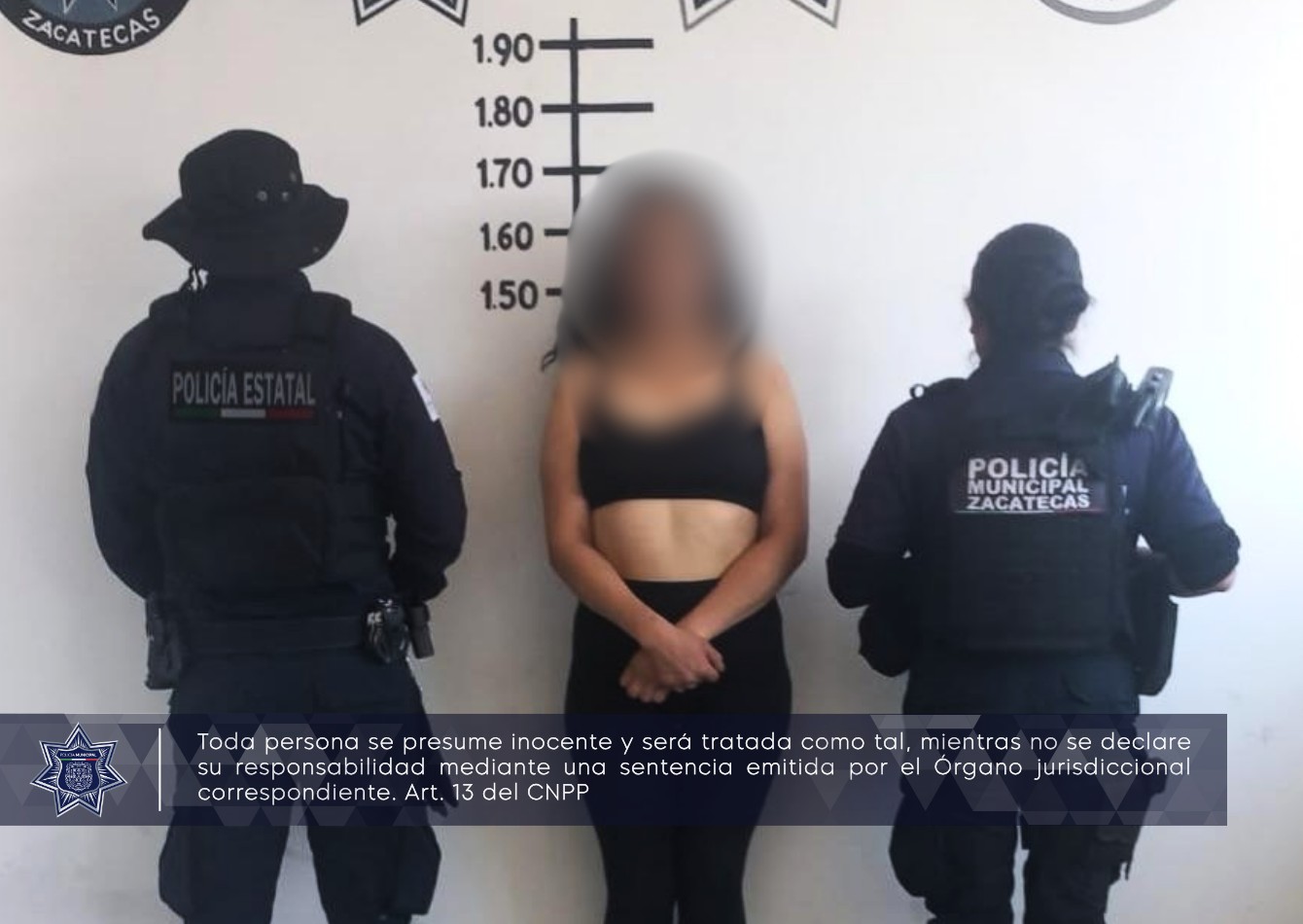 ASEGURAN A MUJER POR VIOLENCIA FAMILIAR EN ZACATECAS