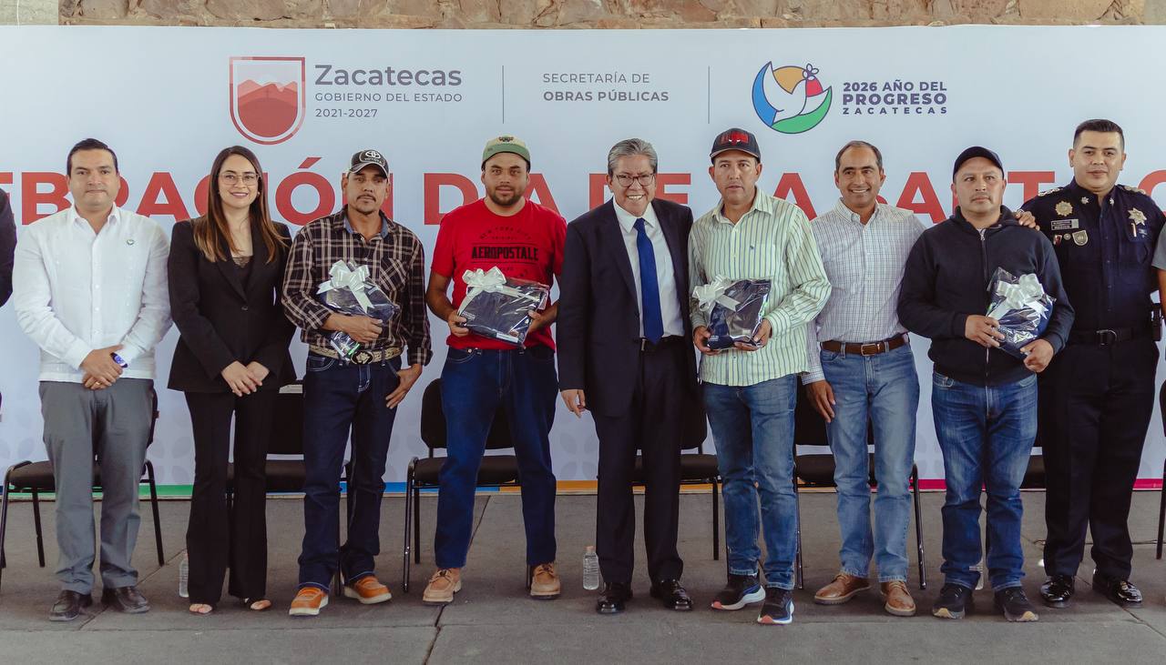 IMPULSA DAVID MONREAL OBRAS PÚBLICAS CON 4 MIL MDP