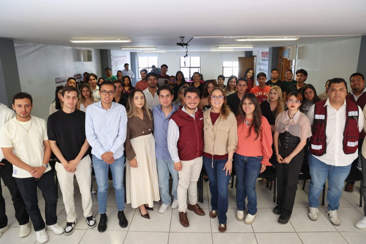 DESTACA VERO DÍAZ A JÓVENES EN LA TRANSFORMACIÓN DE ZACATECAS