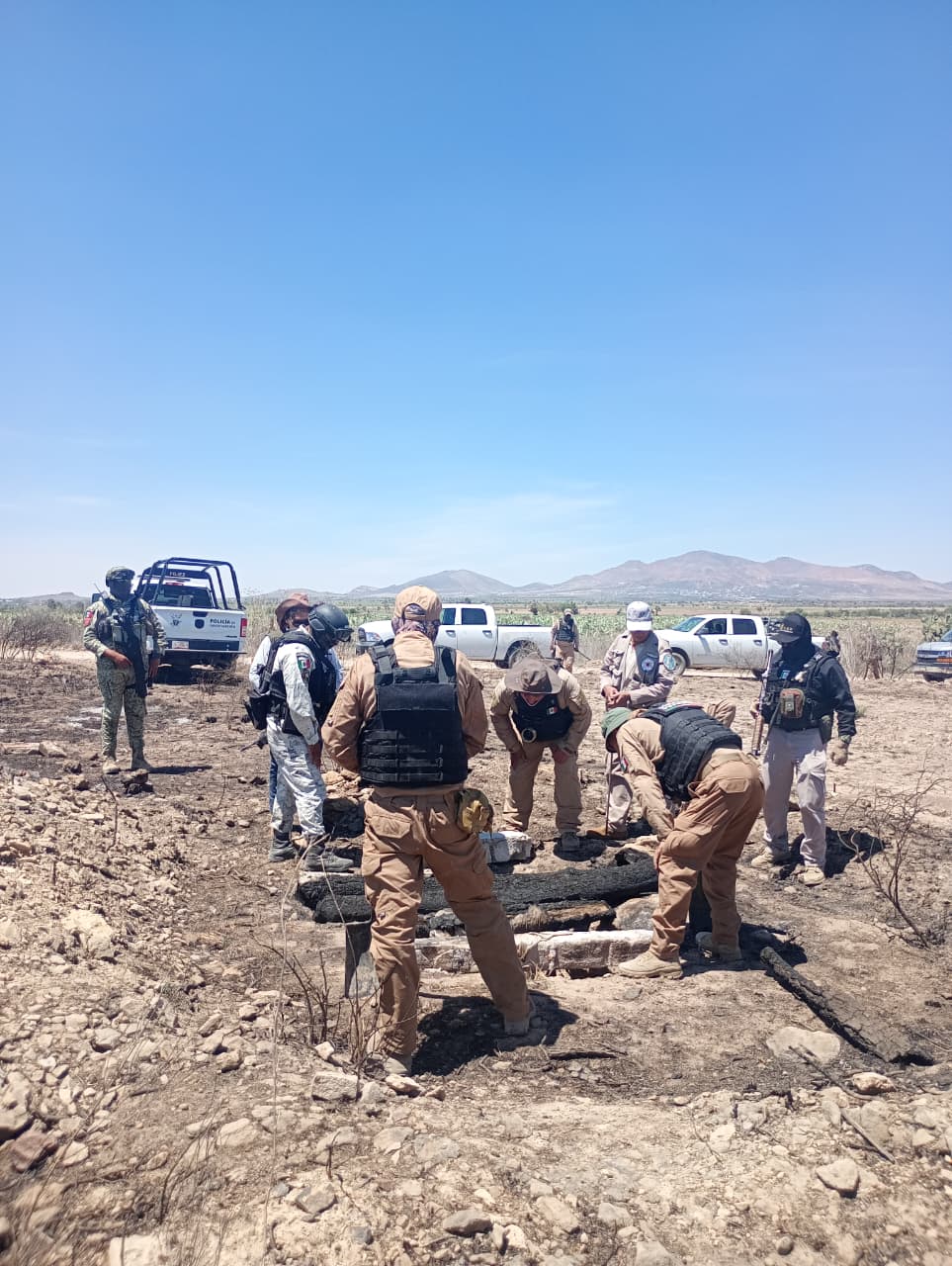 BUSCAN A PERSONAS DESAPARECIDAS EN EL MUNICIPIO DE PINOS