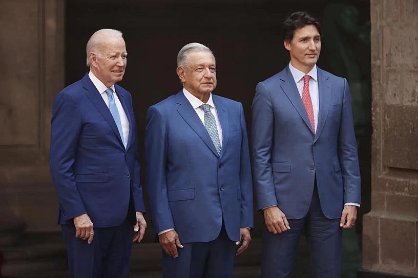 AMAGA AMLO CON NO ACUDIR A LA CUMBRE DE LÍDERES DE AMÉRICA DEL NORTE 