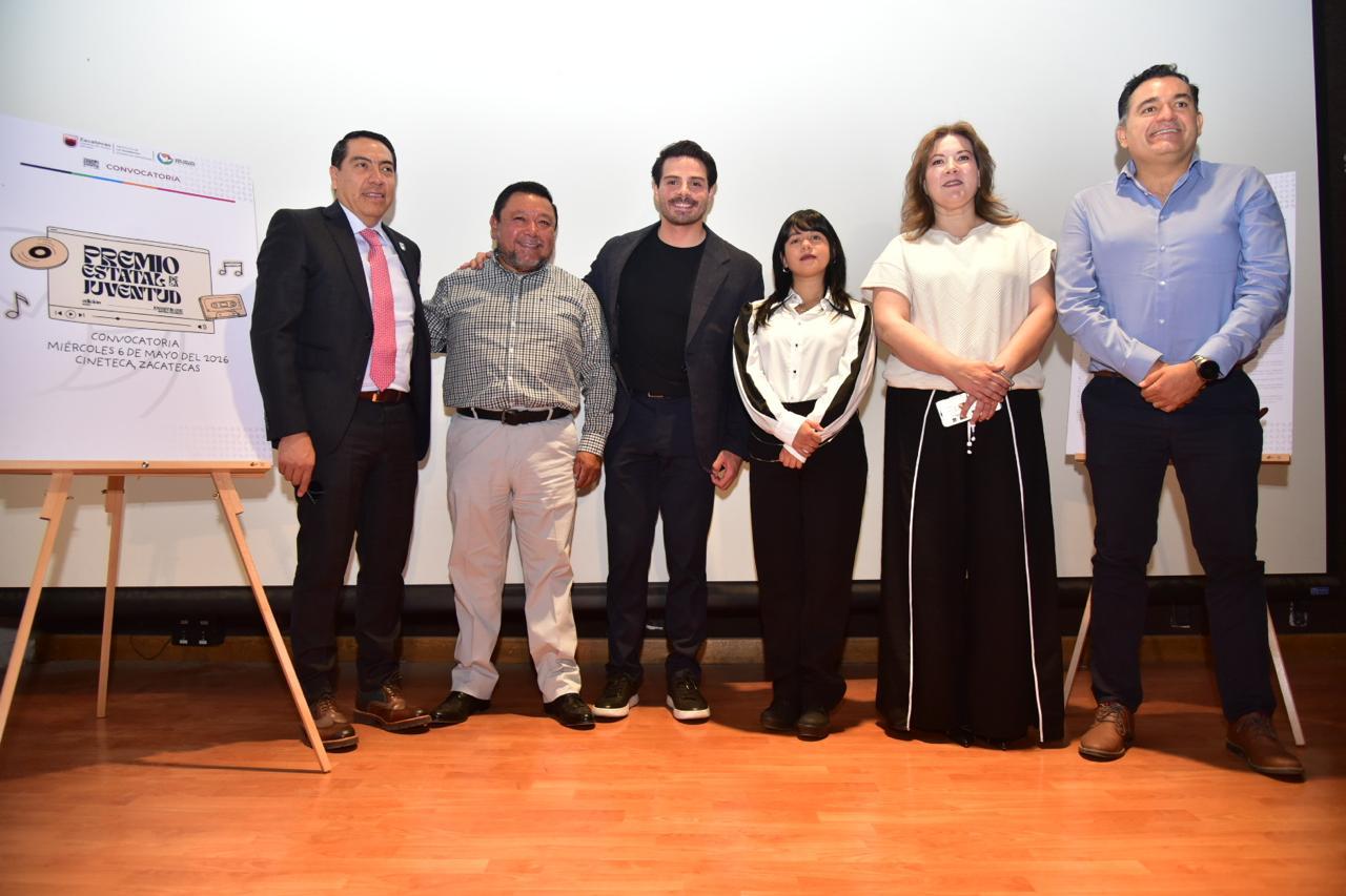 PRESENTA GOBIERNO PREMIO ESTATAL DE LA JUVENTUD 2026