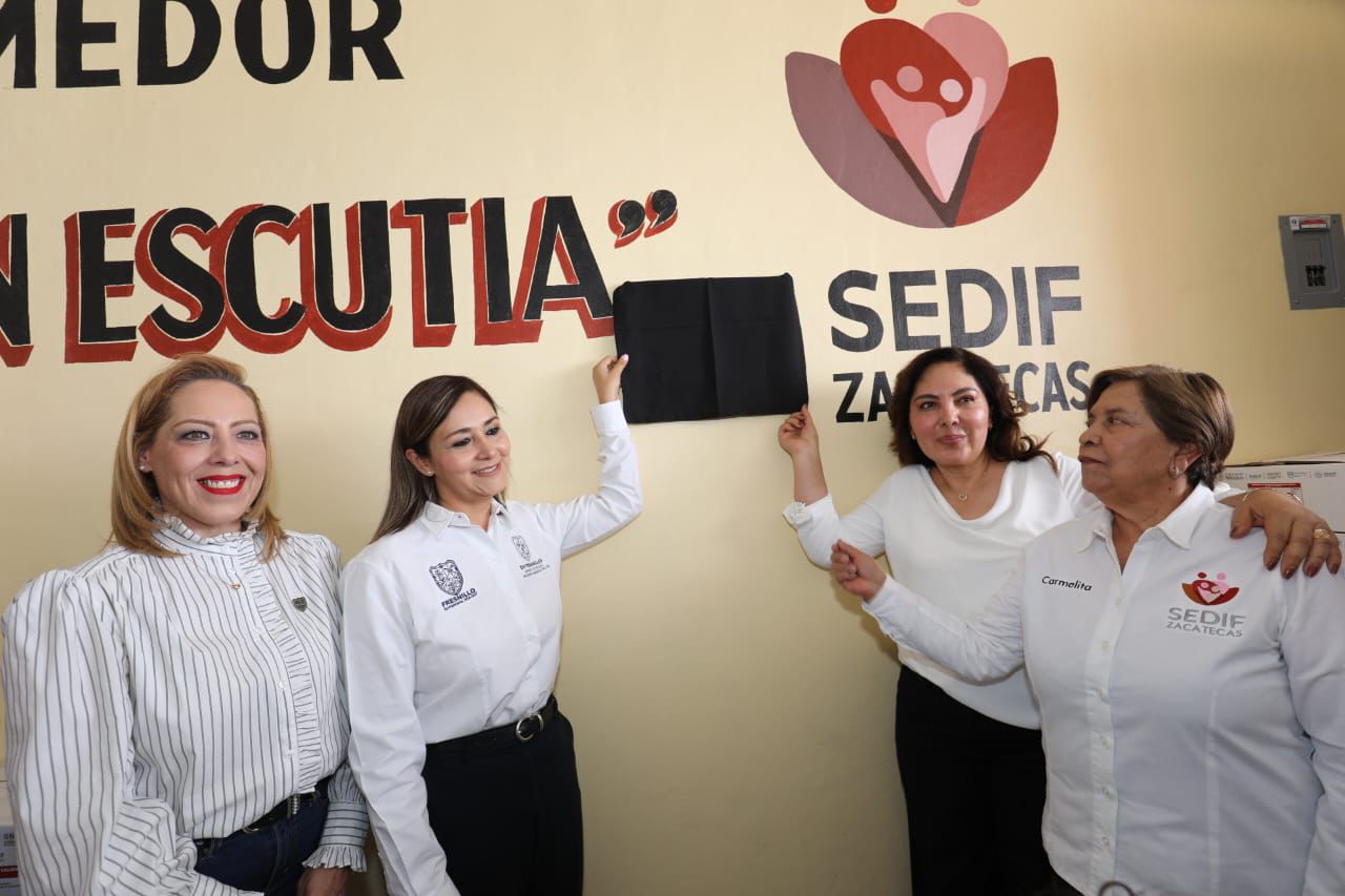 BENEFICIA COMEDOR ESCOLAR EN FRESNILLO A 200 ESTUDIANTES
