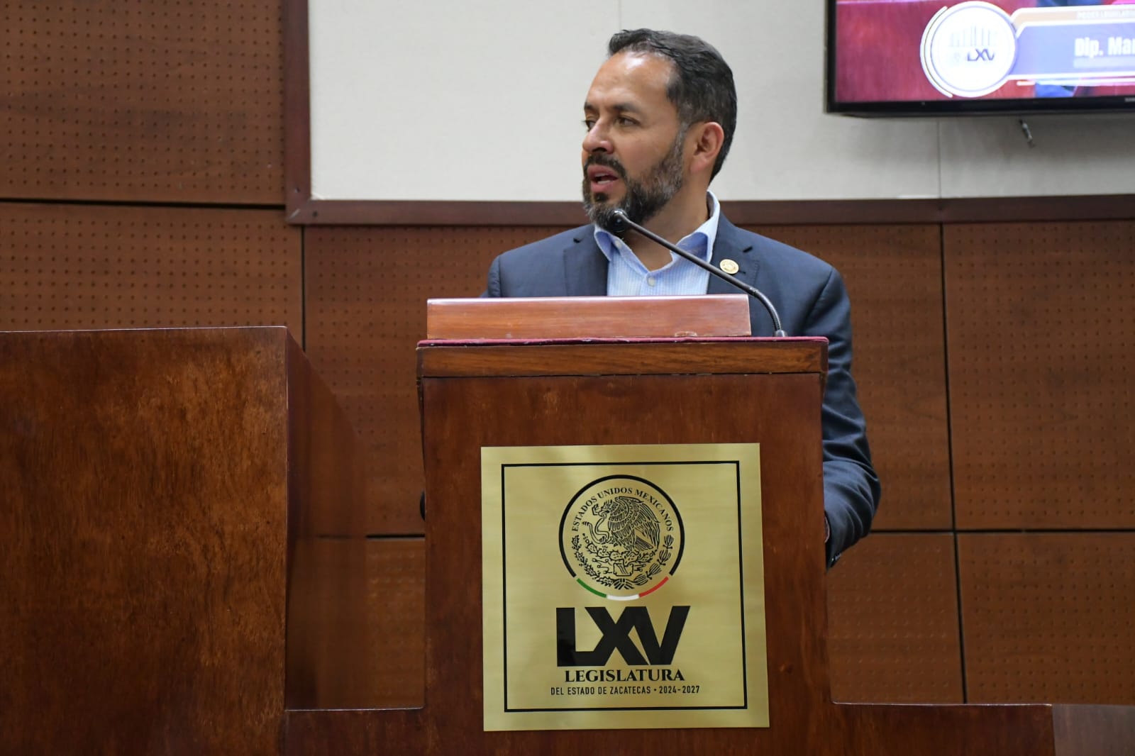 APRUEBA CONGRESO EXHORTO DE MARCO VINICIO POR CAMPO ZACATECANO
