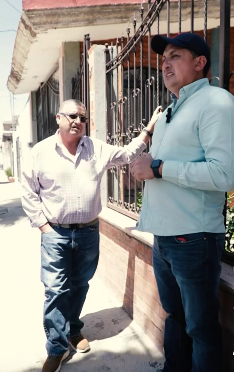 SUPERVISA MARCO VALENZUELA ABASTO DE AGUA EN COLONIA INDUSTRIAL