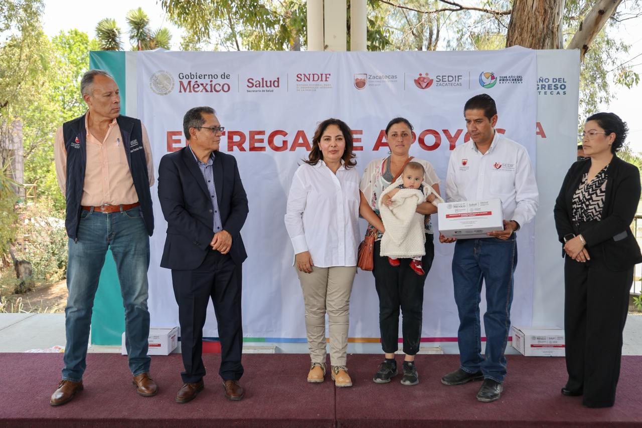 LLEGA ENTREGA DE PAQUETES ALIMENTARIOS A COMUNIDADES VULNERABLES DE ZACATECAS