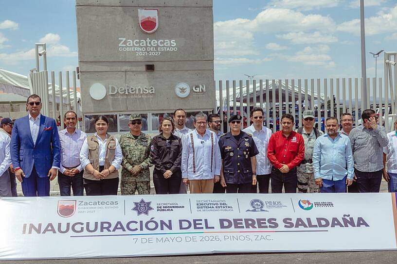 DERES SALDAÑA-PINOS, NUEVA PIEZA EN LA ESTRATEGIA DE SEGURIDAD DE ZACATECAS