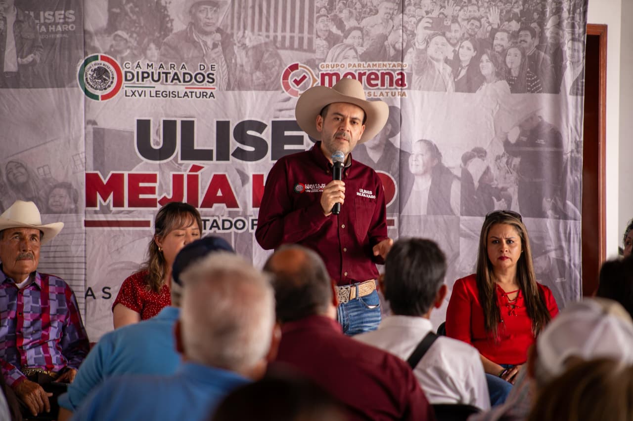 IMPULSA ULISES MEJÍA HARO AGROINDUSTRIA Y COSECHA DE AGUA PARA FORTALECER EL CAMPO