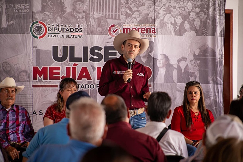 IMPULSA ULISES MEJÍA HARO AGROINDUSTRIA Y COSECHA DE AGUA PARA FORTALECER EL CAMPO