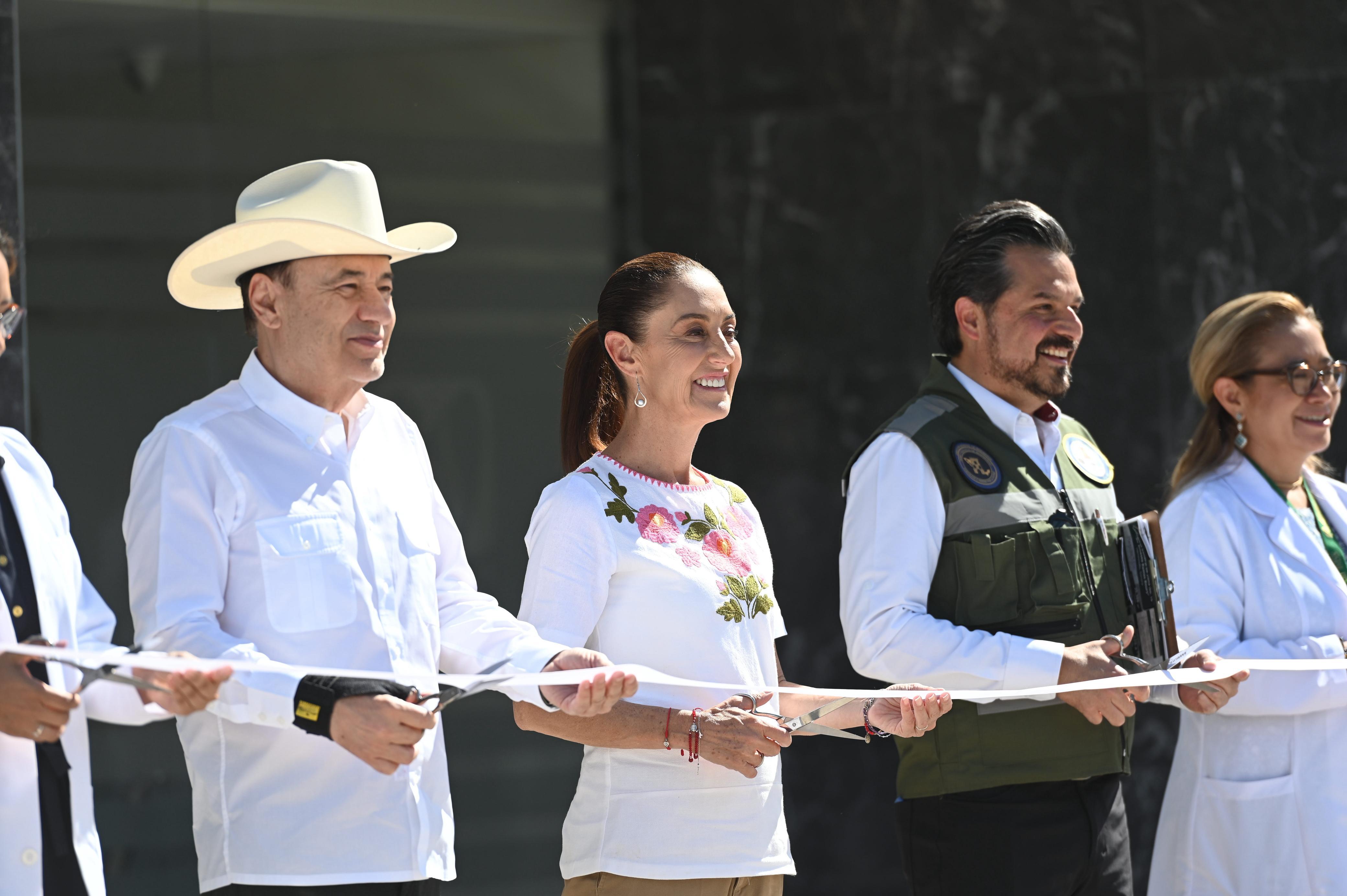 INAUGURA SHEINBAUM HOSPITAL DEL IMSS EN HERMOSILLO