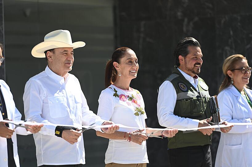 INAUGURA SHEINBAUM HOSPITAL DEL IMSS EN HERMOSILLO