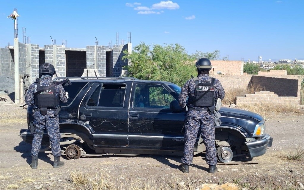 RECUPERA FRIZ VEHÍCULO ROBADO EN FRESNILLO