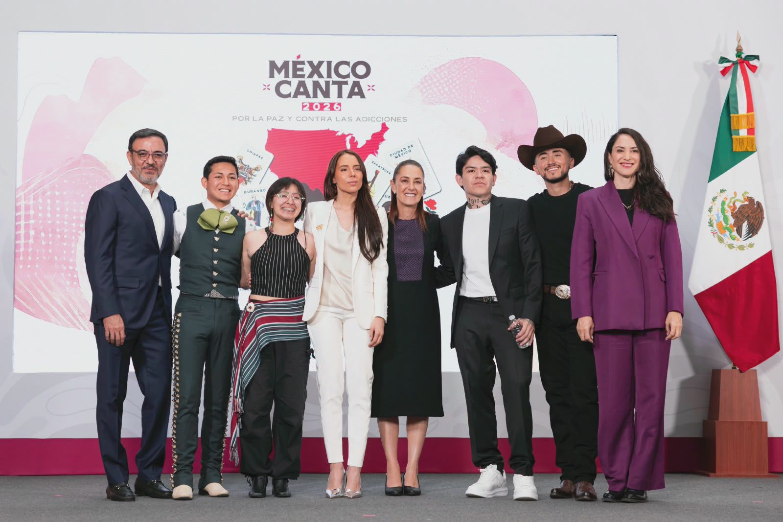 PRESENTA SHEINBAUM SEGUNDA EDICIÓN DE MÉXICO CANTA