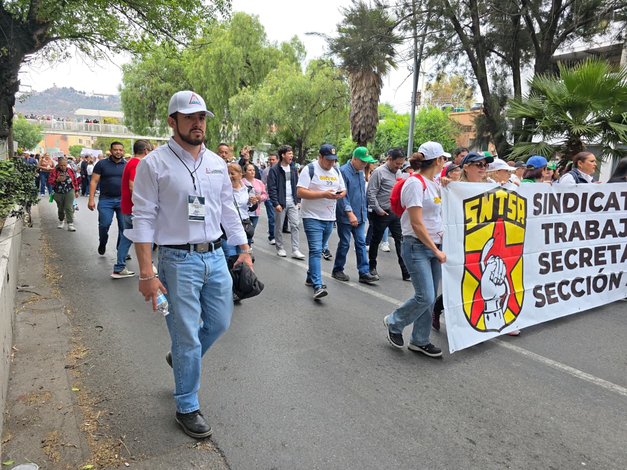 CONCLUYE SIN INCIDENTES MARCHA DE DIVERSOS SECTORES SOCIALES EN ZACATECAS