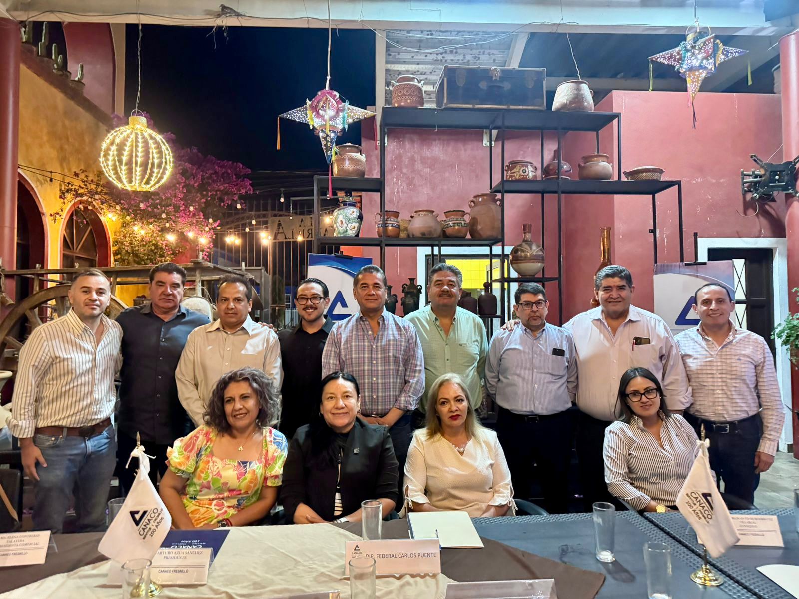 DESTACA CARLOS PUENTE CRECIMIENTO DEL COMERCIO EN FRESNILLO
