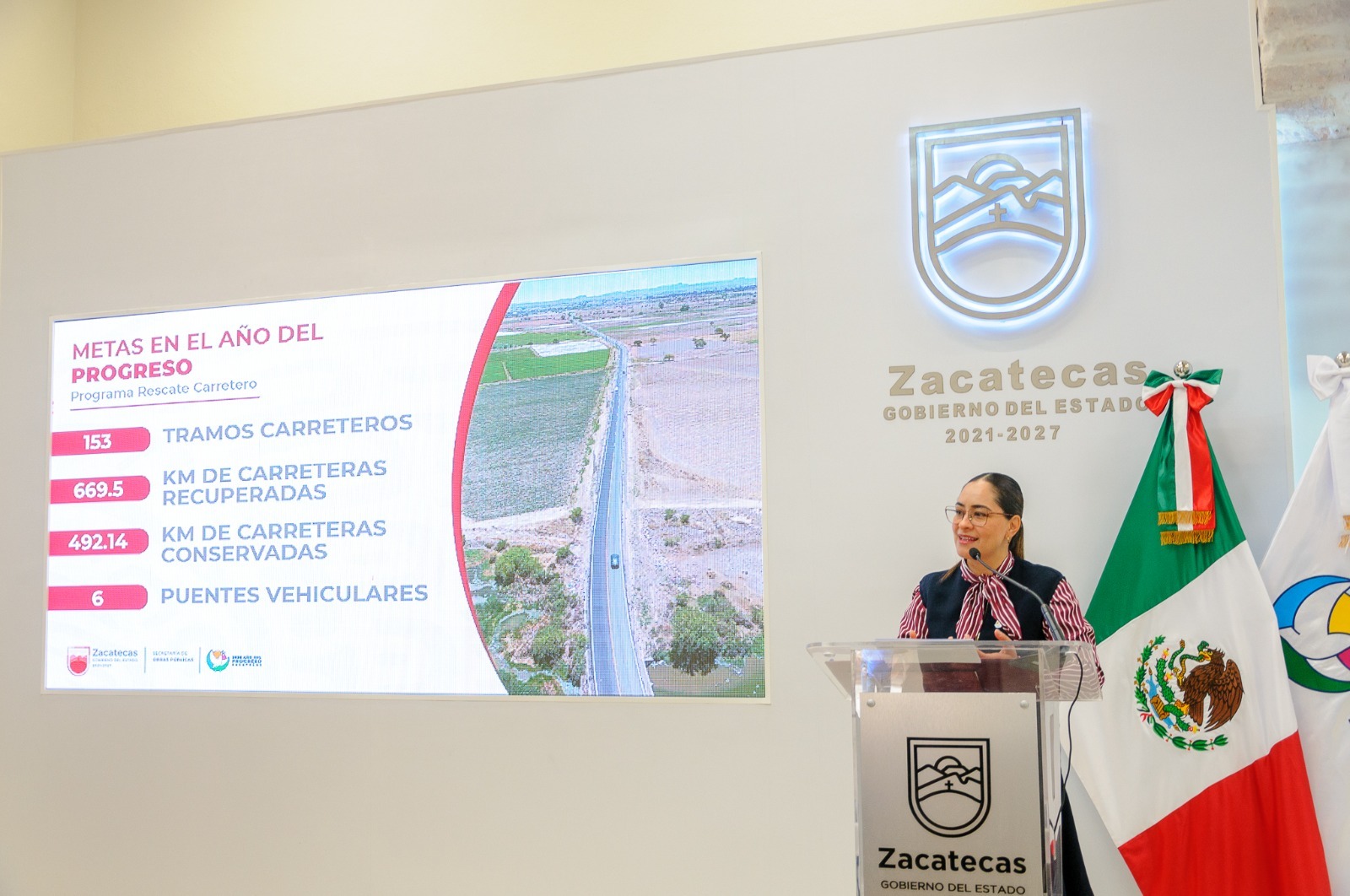 INVIERTE GOBIERNO DE ZACATECAS MÁS DE 9 MIL MILLONES EN OBRA PÚBLICA