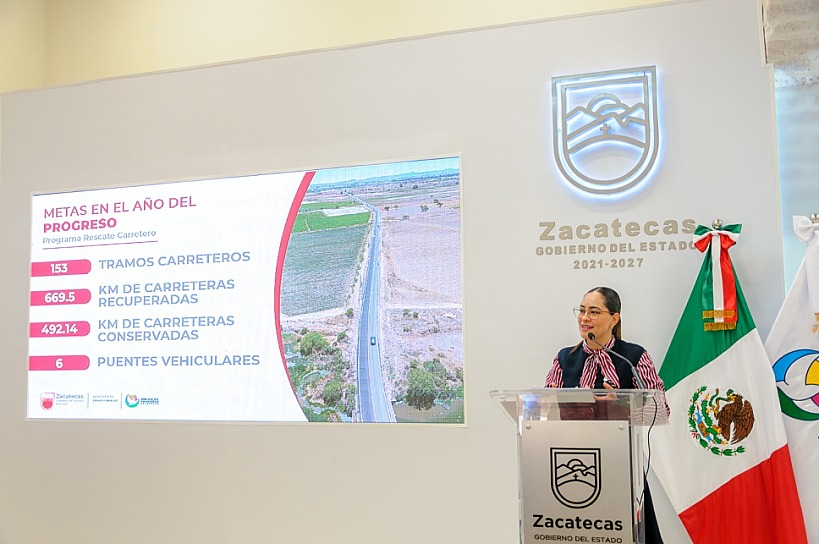 INVIERTE GOBIERNO DE ZACATECAS MÁS DE 9 MIL MILLONES EN OBRA PÚBLICA
