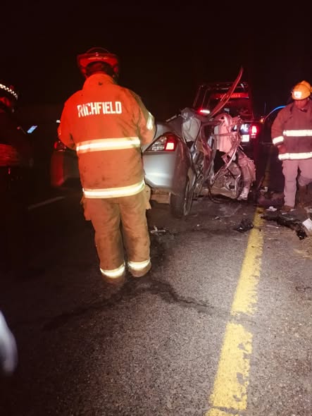 SE REPORTA ACCIDENTE VEHICULAR EN LA FEDERAL 54