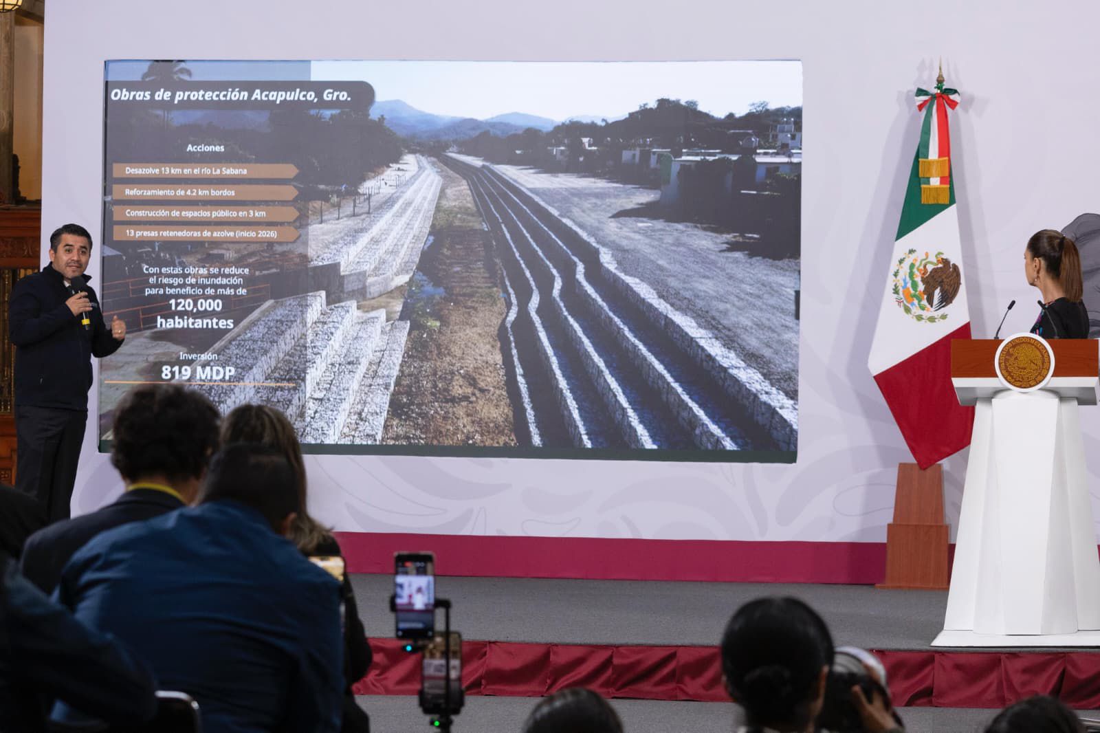MOVILIZAN OBRAS PARA EVITAR INUNDACIONES 12 MIL MILLONES DE PESOS EN VARIOS ESTADOS
