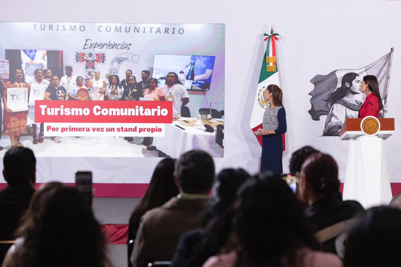 DESTACA SHEINBAUM AUMENTO HISTÓRICO DE TURISTAS INTERNACIONALES EN MÉXICO