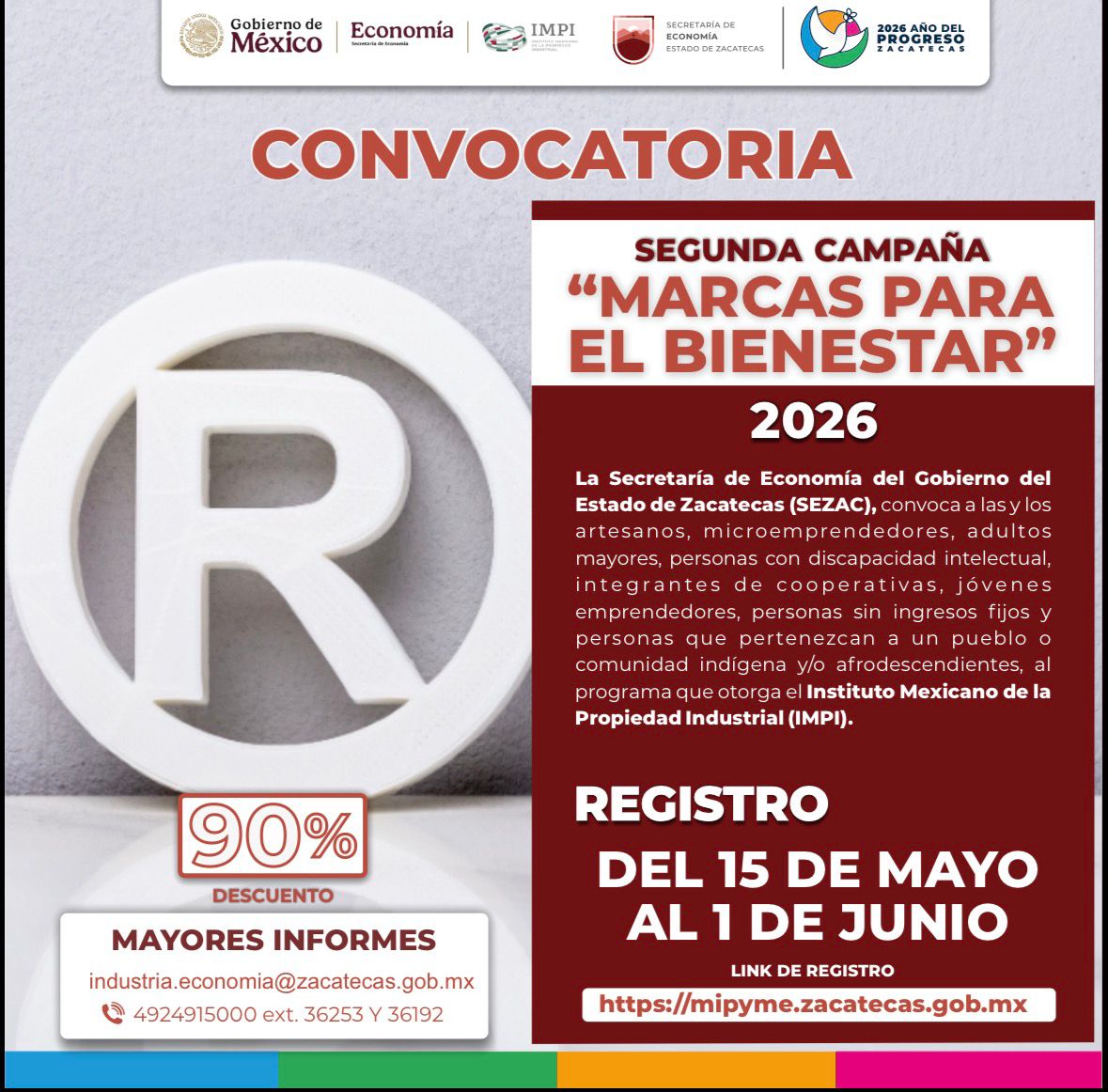 BUSCA SEGUNDA CAMPAÑA “MARCAS PARA EL BIENESTAR” IMPULSAR EMPRENDIMIENTO EN ZACATECAS