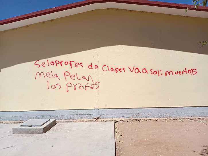 RETOMARÁ CLASES TRAS VANDALISMO Y ROBOS TELESECUNDARIA EN TAPIAS DE SANTA CRUZ