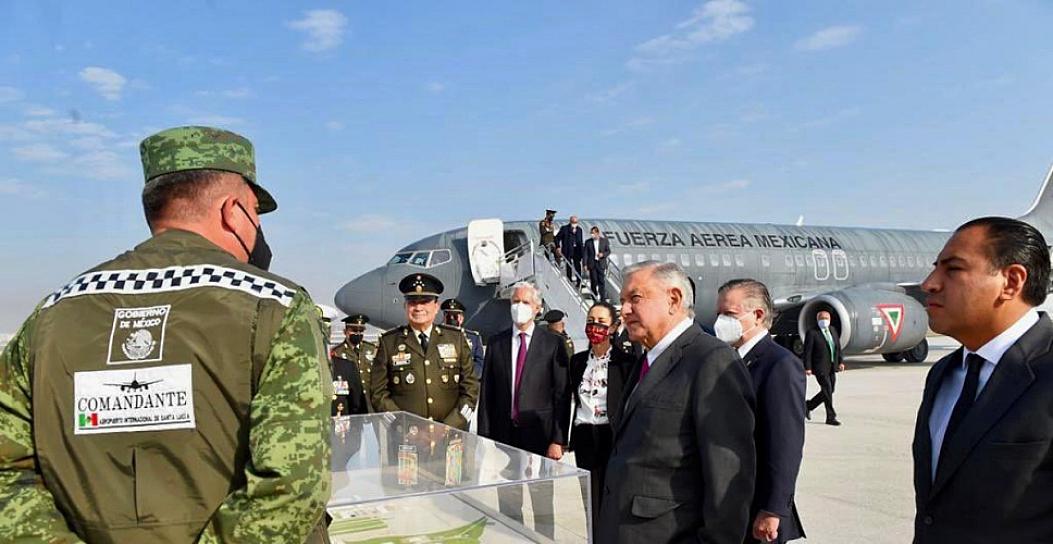 AMLO DEMOSTRARÁ QUE LLEGA EN “MEDIA HORA” DESDE PALACIO NACIONAL AL NUEVO AEROPUERTO