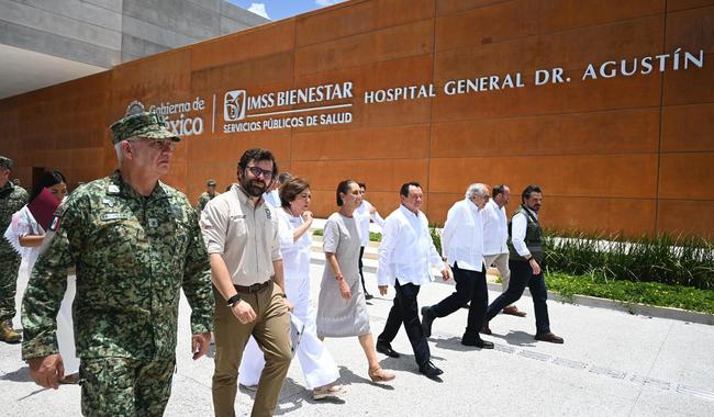 INAUGURA SHEINBAUM HOSPITAL GENERAL DR. AGUSTÍN O'HORÁN EN YUCATÁN