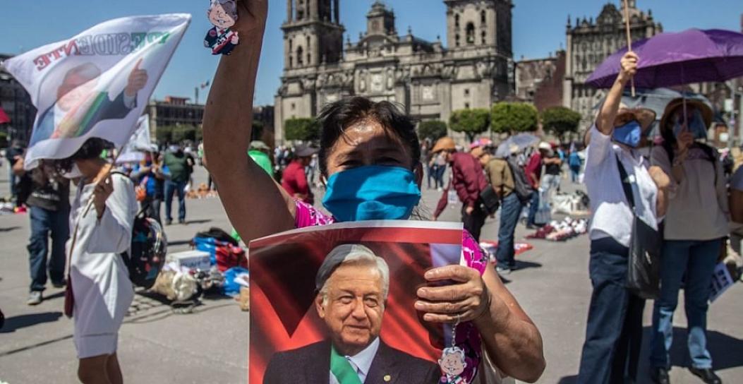 AMLO, EL PRIMER PRESIDENTE DE MÉXICO EN MARCHAR 